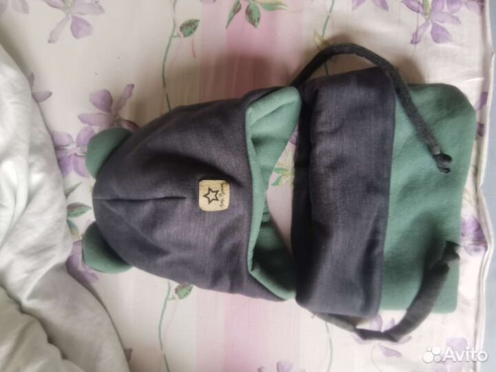 Комплект шапка и снуд зима