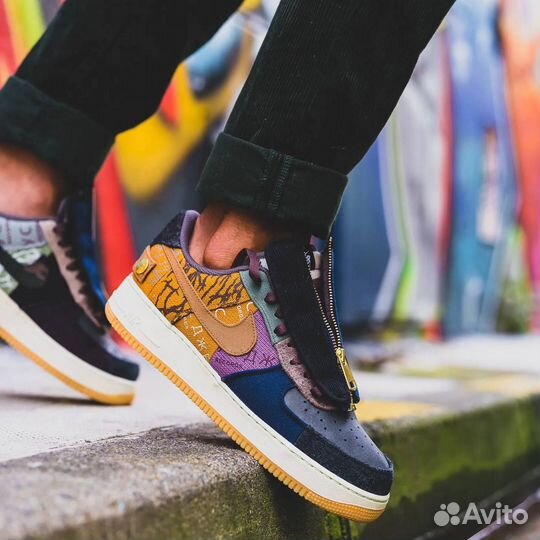 Кроссовки Nike Air Force 1 Travis Scott (41-45)