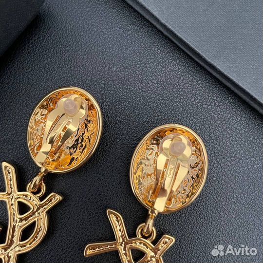 Серьги saint laurent