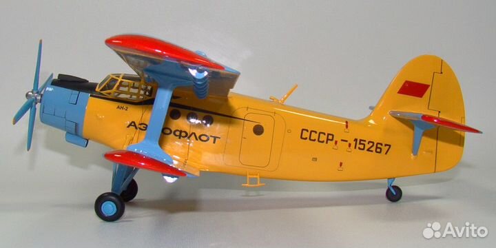 Модель самолета Антонов Ан-2 Аэрофлот СССР 