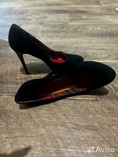 Туфли замшевые женские 38 размер
