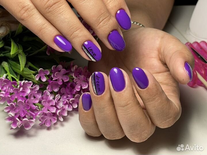 Маникюр с покрытием гель-лака