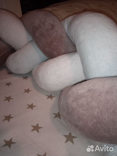 Бортик косичка