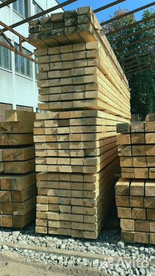 Доска обрезная 50х200х6000мм от производителя