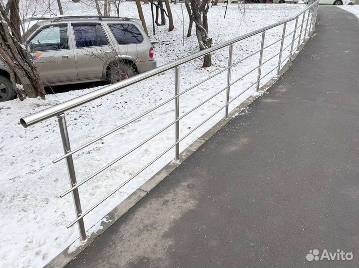 Перила из нержавеющей стали, ограждение