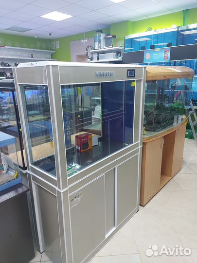 Аквариум Minjiang Межкомнатный с Тумбой