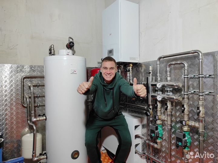 Отопление и водоснабжение под ключ с гарантией