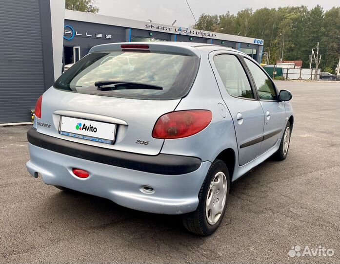 Peugeot 206 1.4 МТ, 2003, 204 025 км