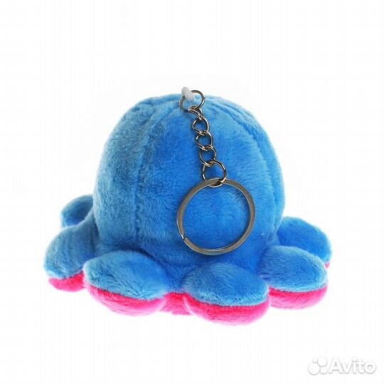 Мягкая игрушка осьминог брелок