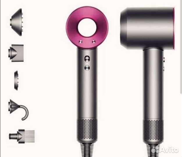 Фен Dyson supersonic hd07 fuchsia