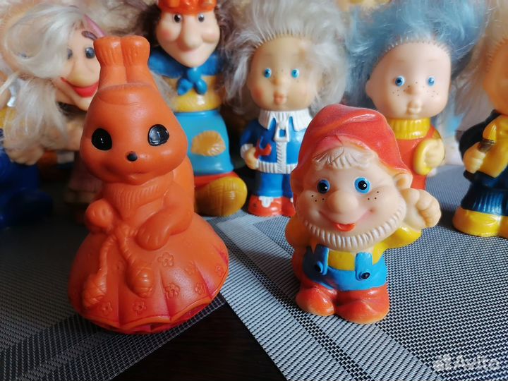 Резиновые игрушки СССР