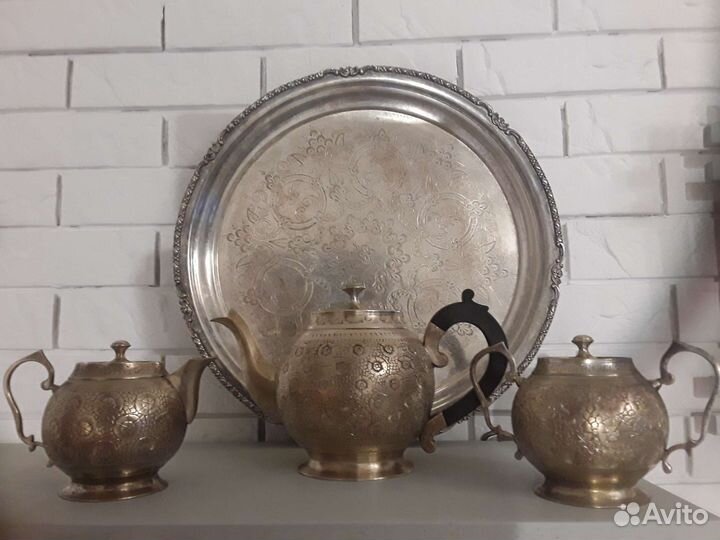 Чайник латунный