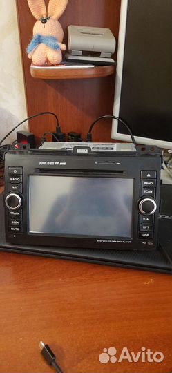 Штатная магнитола Land Cruiser Prado