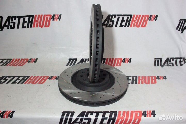 Тормозной перфорированный диск Шкода Октавия