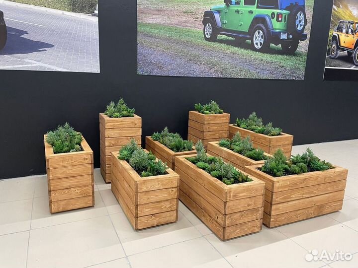 Цветочные декоративные кашпо