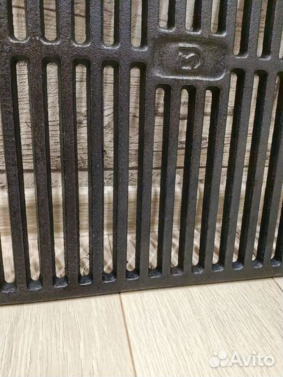 Чугунная решётка для гриля на мангал