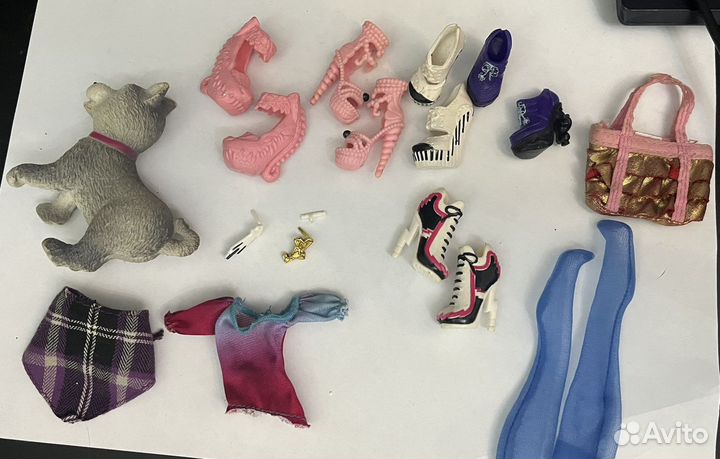 Аксессуры запчасти одежда куклы монстр хай