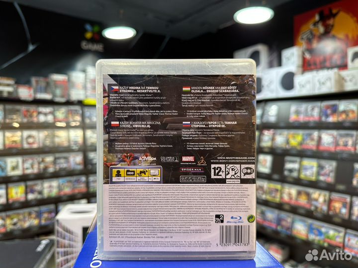 Игры для PS3: Spider Man 3