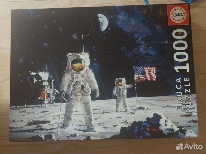 Пазл «Первые люди на Луне» Educa, 1000 элементов