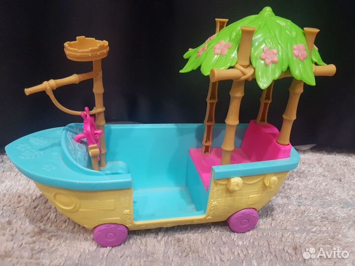 Лодка в джунглях Энчантималс Mattel