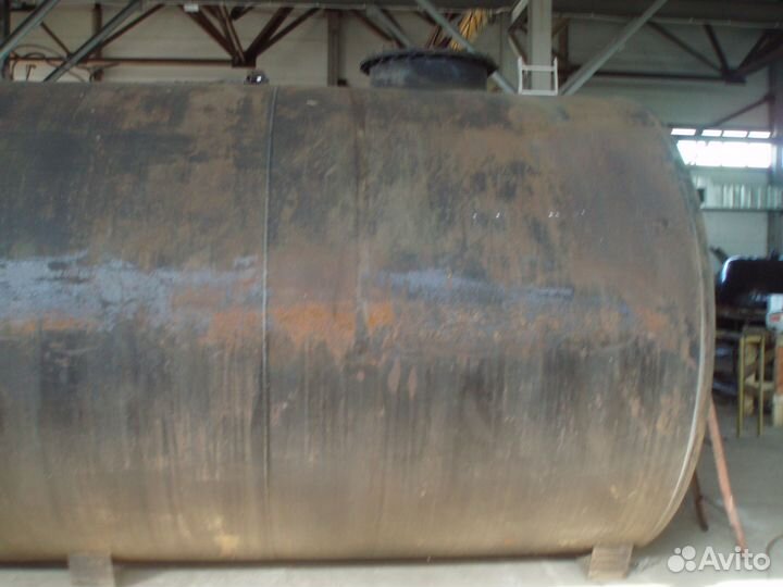 Резервуар горизонтальный стальной б/у 100 м. куб