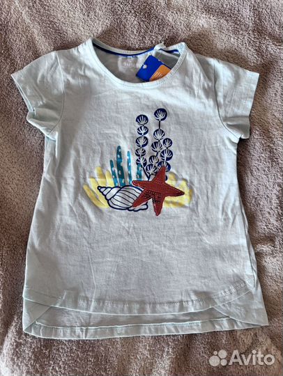 Футболка на девочку, Германия, Lupilu 110/116