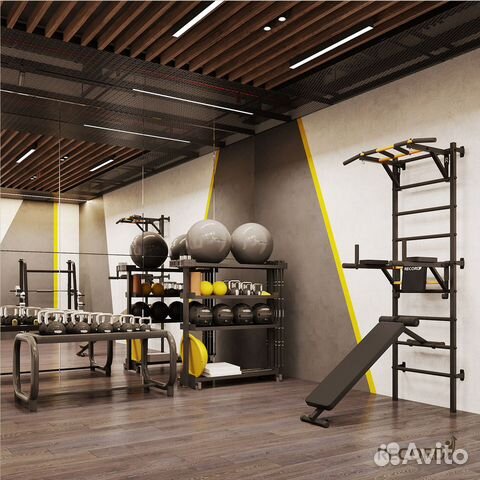 Шведская стенка Рекорд Х3 (с опорой на пол)