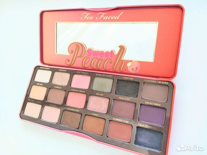 Палетка теней Too Faced Sweet Peach