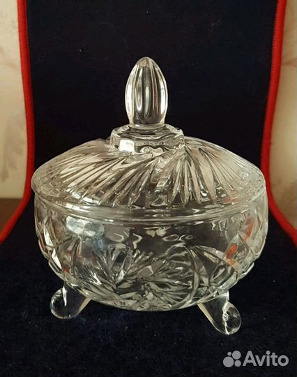 Вазочка/Шкатулка новая в коробке