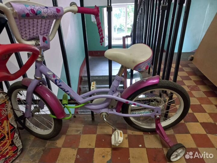 Велосипед для девочки от 4 до 6 лет