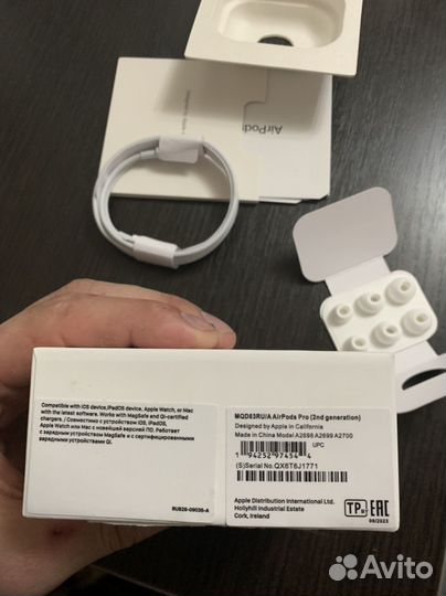 Наушники apple airpods pro 2 generation