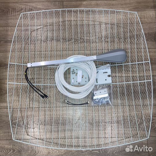 Комплект интернета парабола 27дб + модем ZTE MF79U