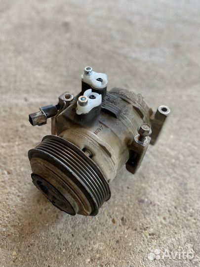 Компрессор кондиционер хундай солярис