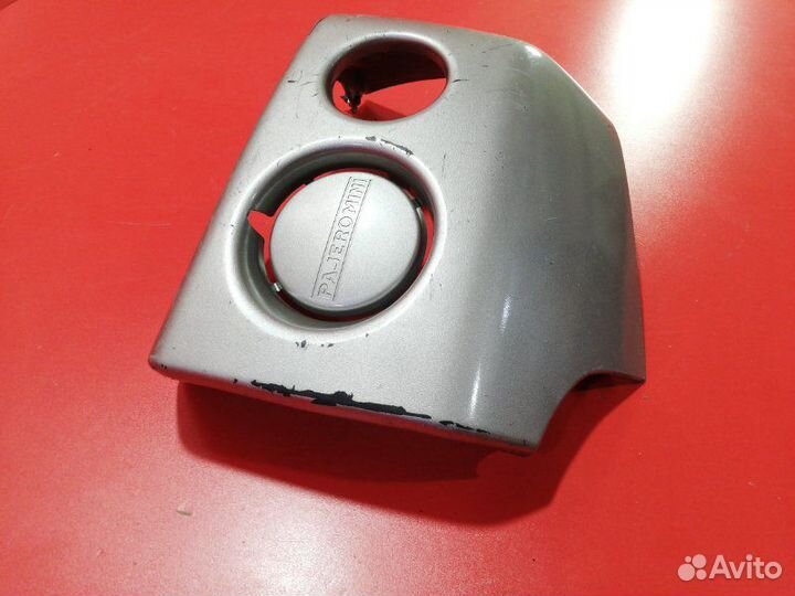 Накладка бампера передняя левая Mitsubishi Pajero