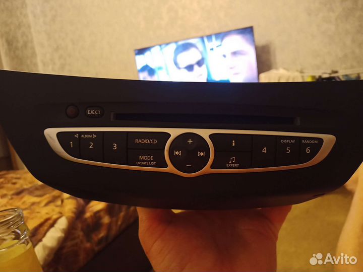 Renault laguna 3 магнитола