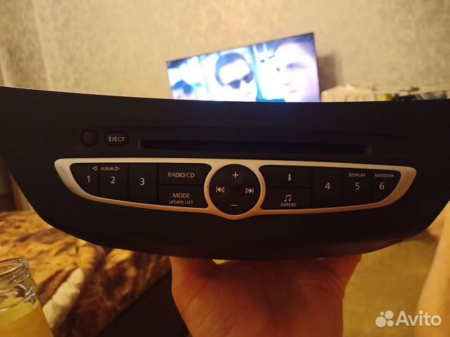 Renault laguna 3 магнитола