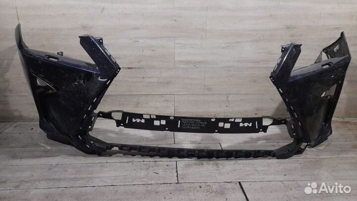 Бампер передний под парктроники и омыватели