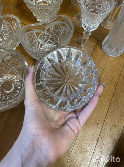 Хрустальная посуда СССР