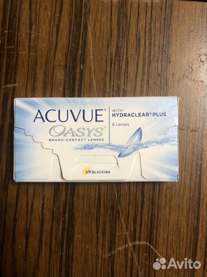 Линзы acuvue oasys -3,5