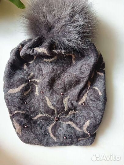 Шапка шерсть ангора