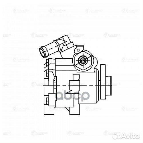 Насос гур для а/м BMW 3 (E46) (98) /5 (E39) (95