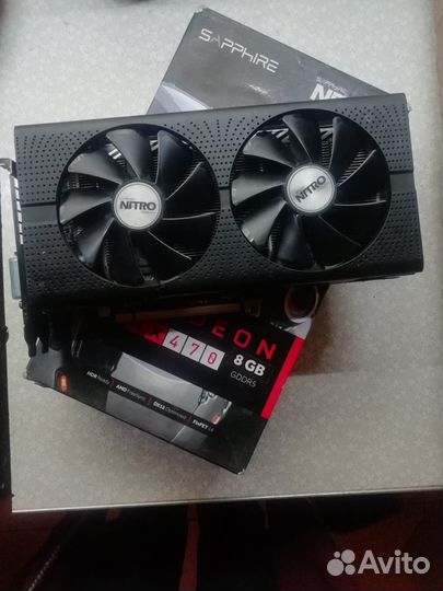 Sapphire rx 470 Nitro+ 8 Gb Samsung 8GHz