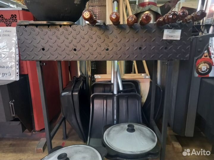 Мангал с печкой под казан 3мм