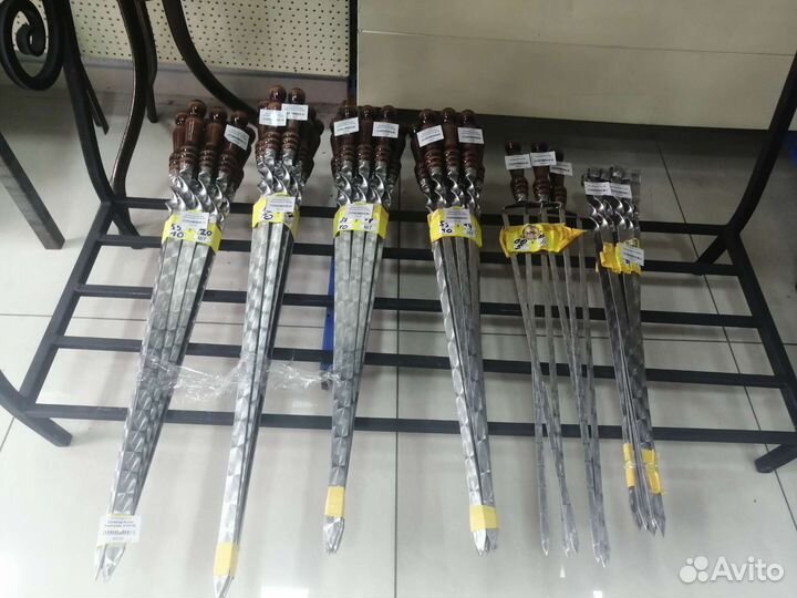 Шампура, шампура в наборе, мангалы, сетки барбекю