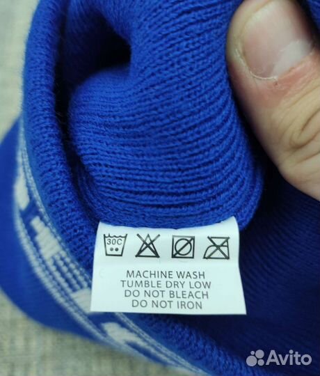 Шапка мужская Bad boy, синяя (Оригинал)