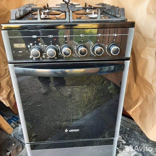 Плита газовая, Комбинированная плита Gefest