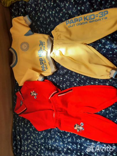 2 костюма на мальчика 86 размер