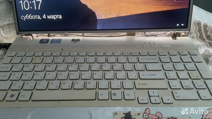 Ноутбук sony pcg 71812v