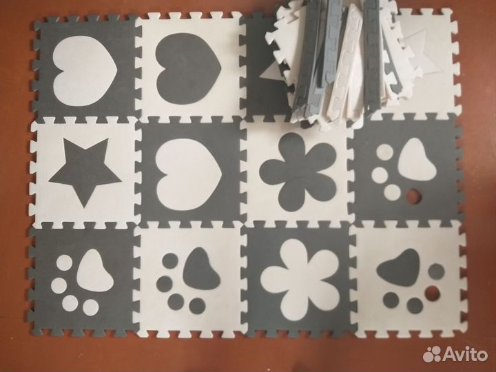 Мягкий коврик-пазл