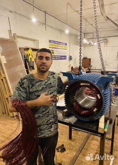 Перемотка и Ремонт электродвигателей